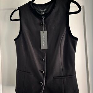 Rachel Zoe Elegant Black Vest